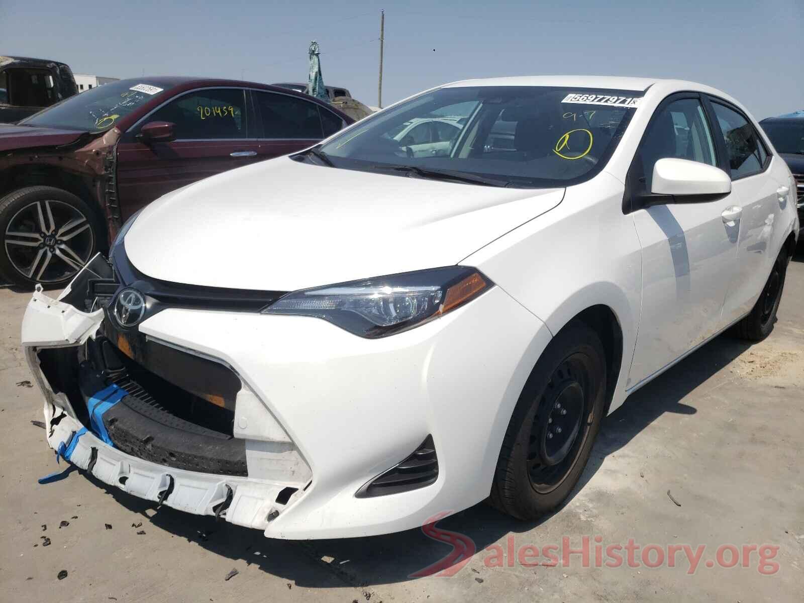 5YFBURHE5KP885256 2019 TOYOTA COROLLA