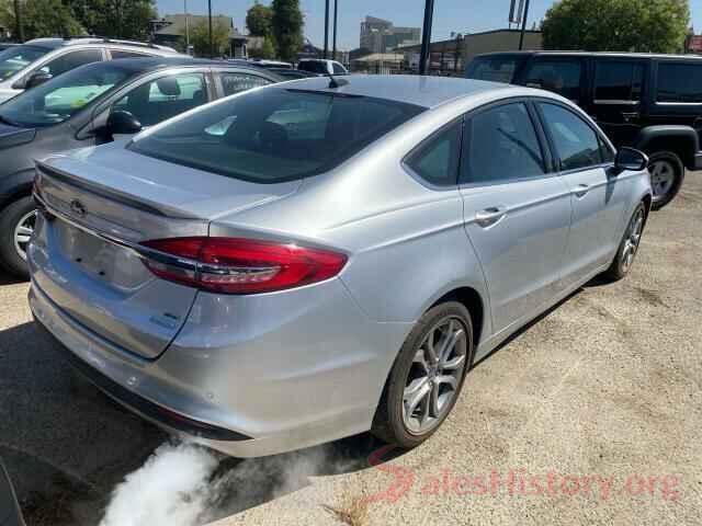 3FA6P0HD6HR399639 2017 FORD FUSION