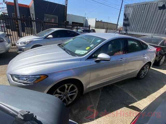 3FA6P0HD6HR399639 2017 FORD FUSION