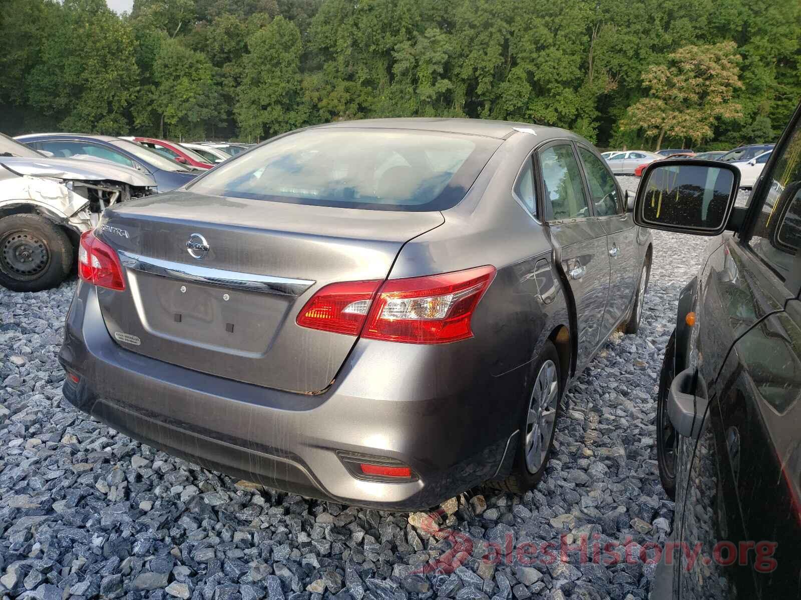 3N1AB7AP1KY443319 2019 NISSAN SENTRA