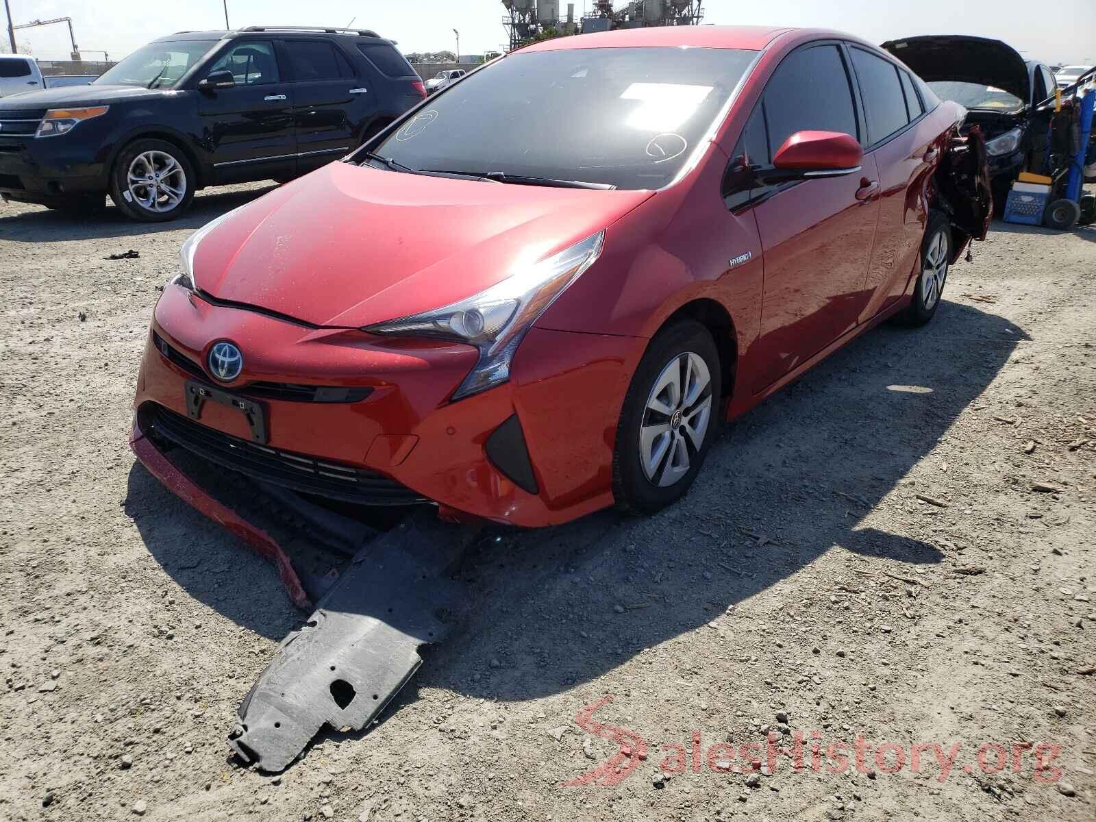 JTDKBRFU7H3568435 2017 TOYOTA PRIUS