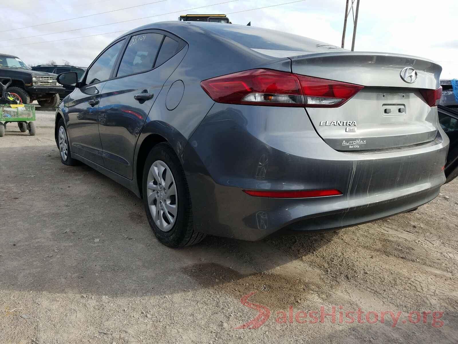 5NPD74LF3JH330286 2018 HYUNDAI ELANTRA