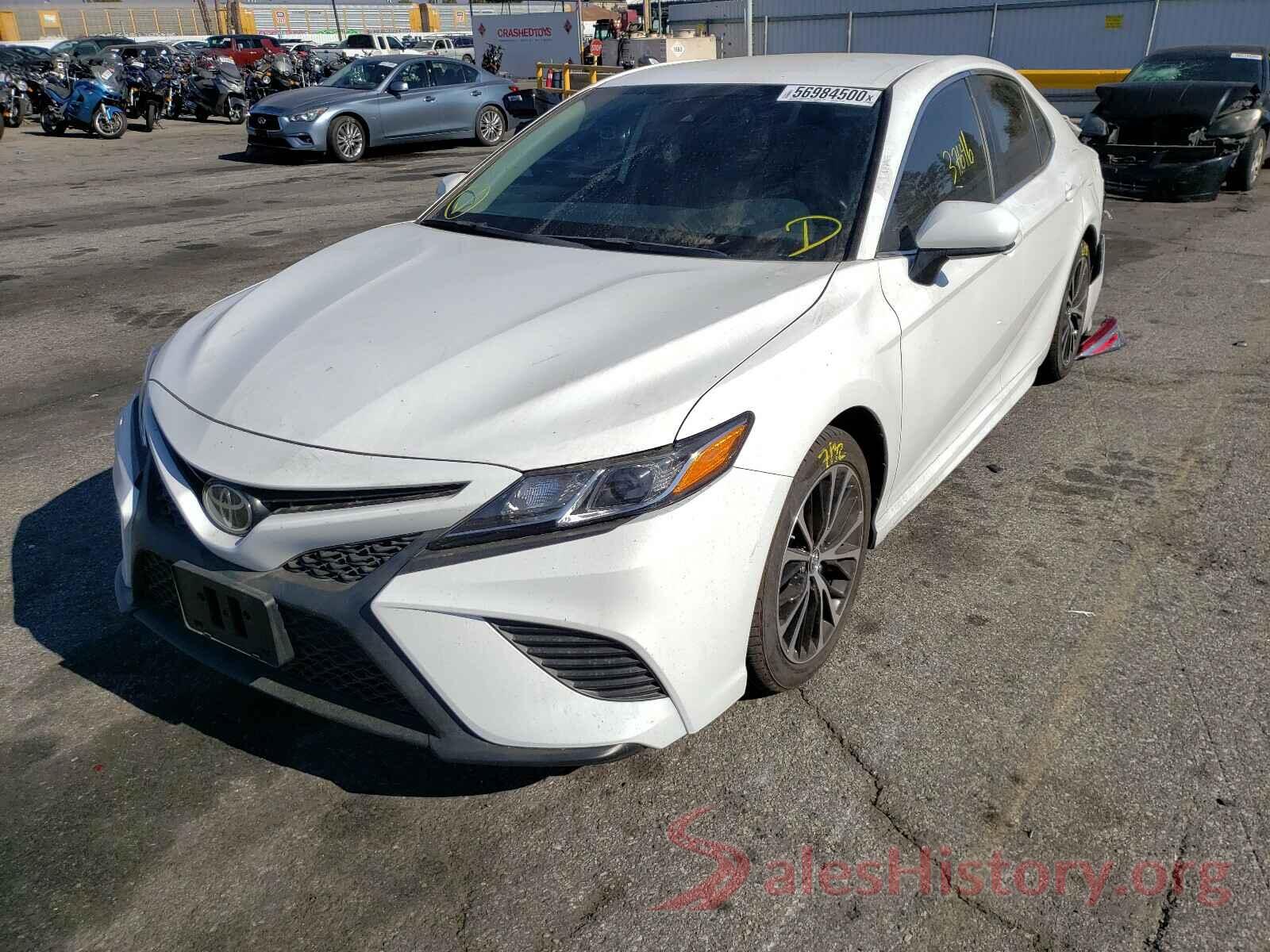 4T1B11HK0KU186390 2019 TOYOTA CAMRY