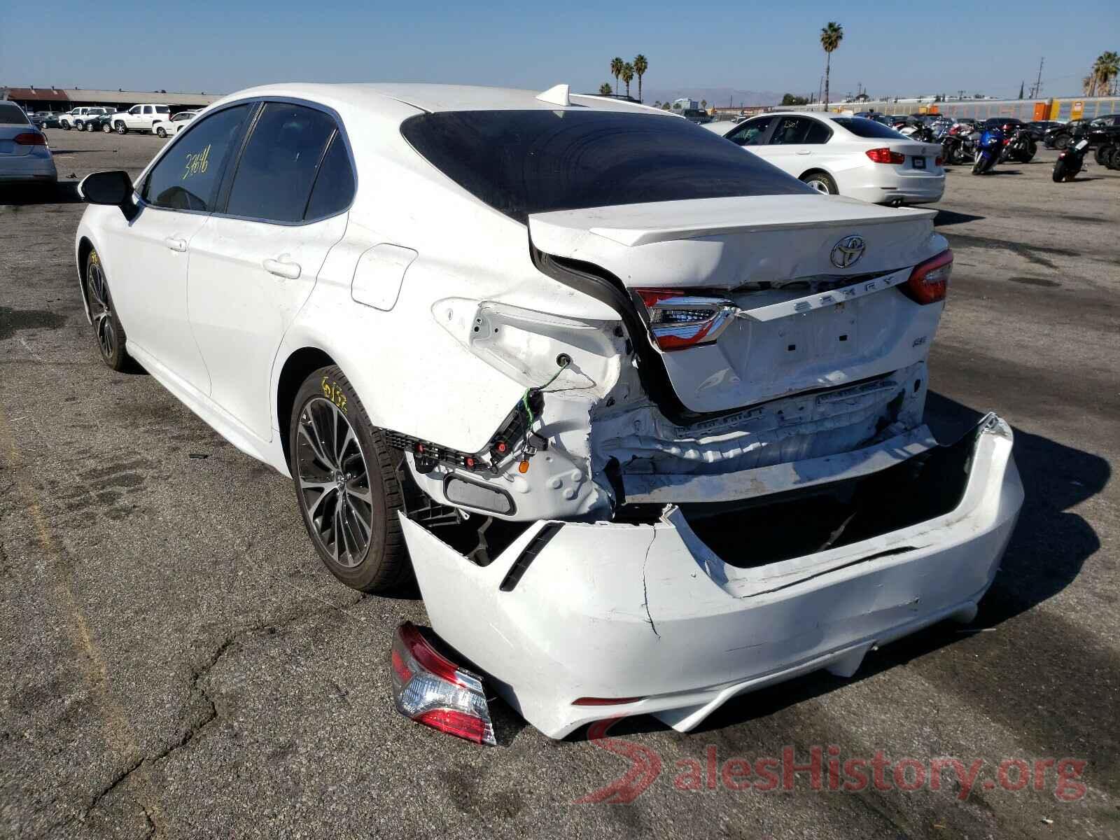 4T1B11HK0KU186390 2019 TOYOTA CAMRY