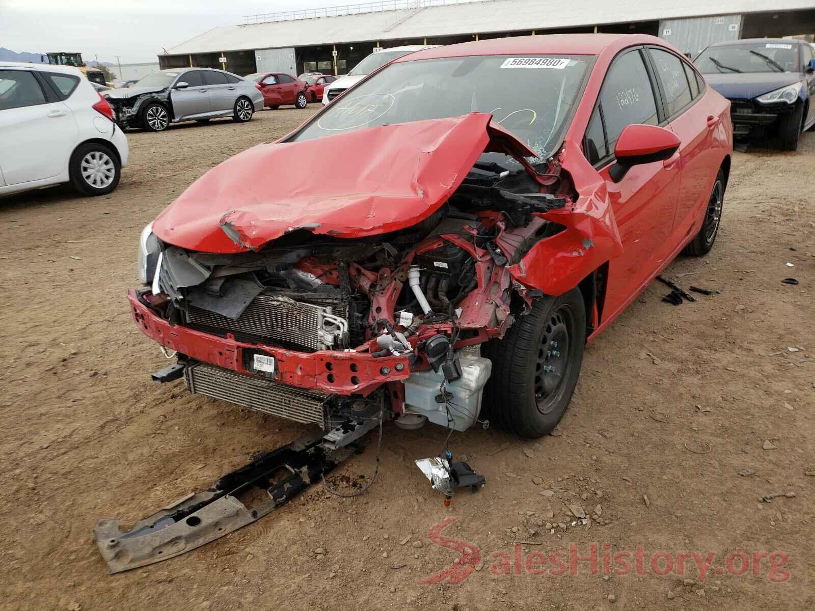 1G1BC5SM0G7251642 2016 CHEVROLET CRUZE