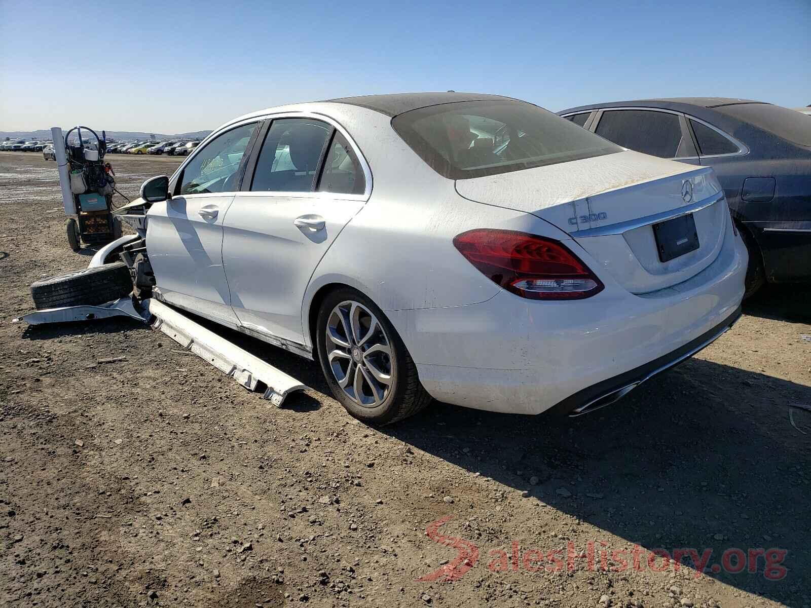 55SWF4JB9HU183894 2017 MERCEDES-BENZ C CLASS