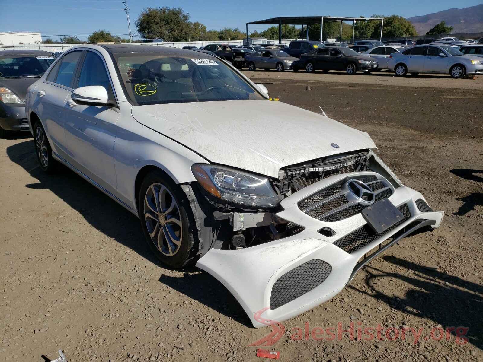 55SWF4JB9HU183894 2017 MERCEDES-BENZ C CLASS