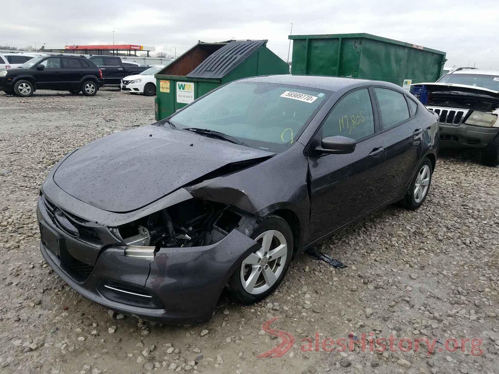 1C3CDFBBXGD762326 2016 DODGE DART