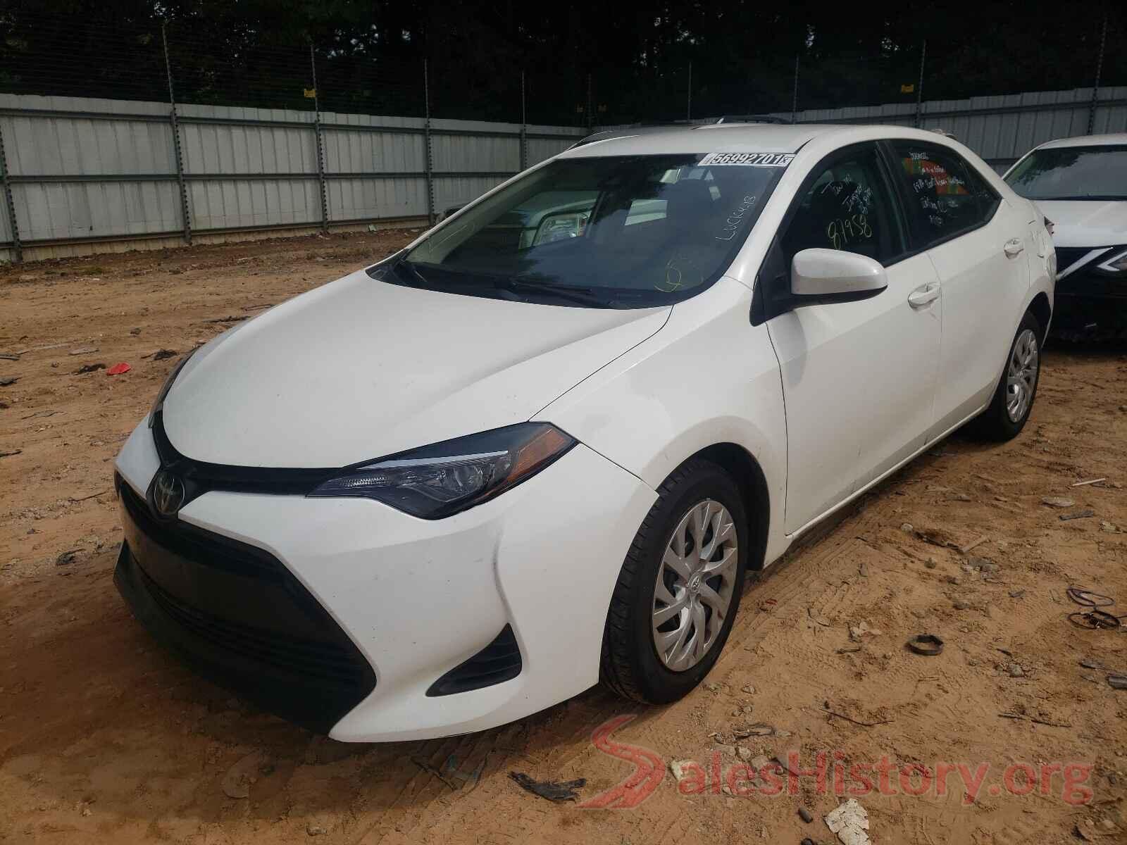 5YFBURHE0KP895709 2019 TOYOTA COROLLA