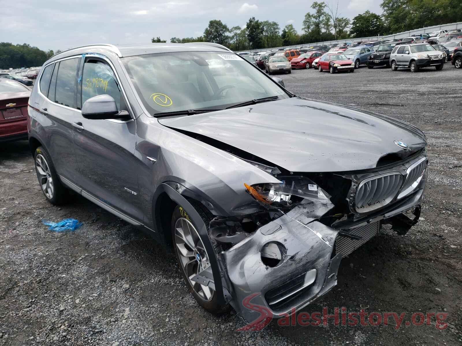 5UXWX7C52H0U39734 2017 BMW X3