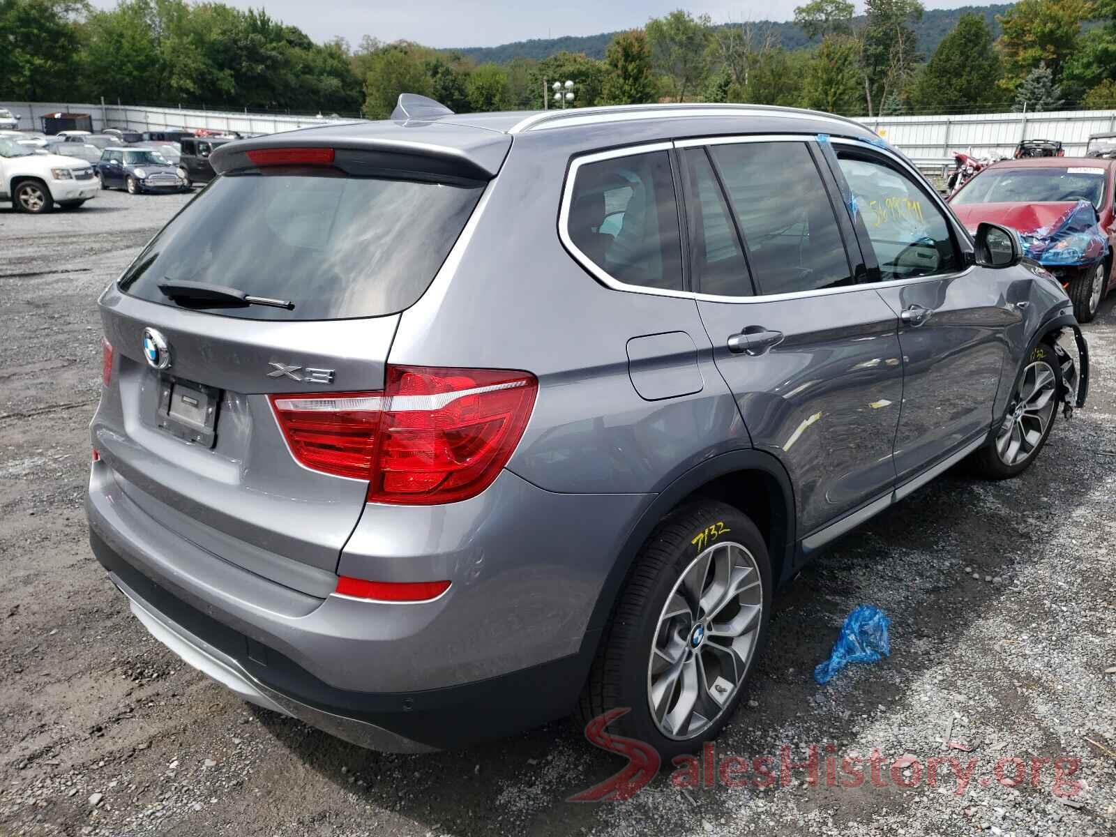 5UXWX7C52H0U39734 2017 BMW X3