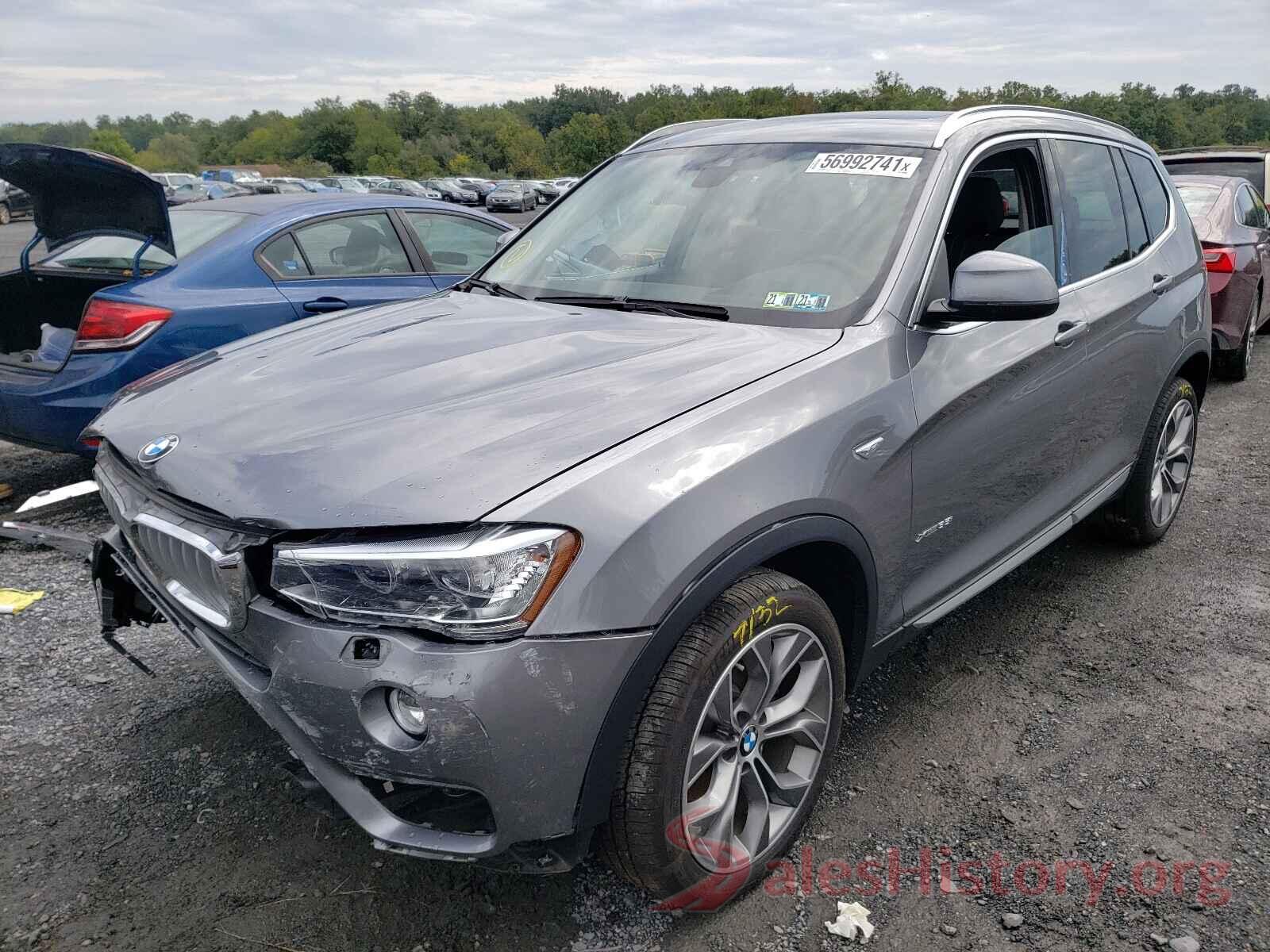 5UXWX7C52H0U39734 2017 BMW X3