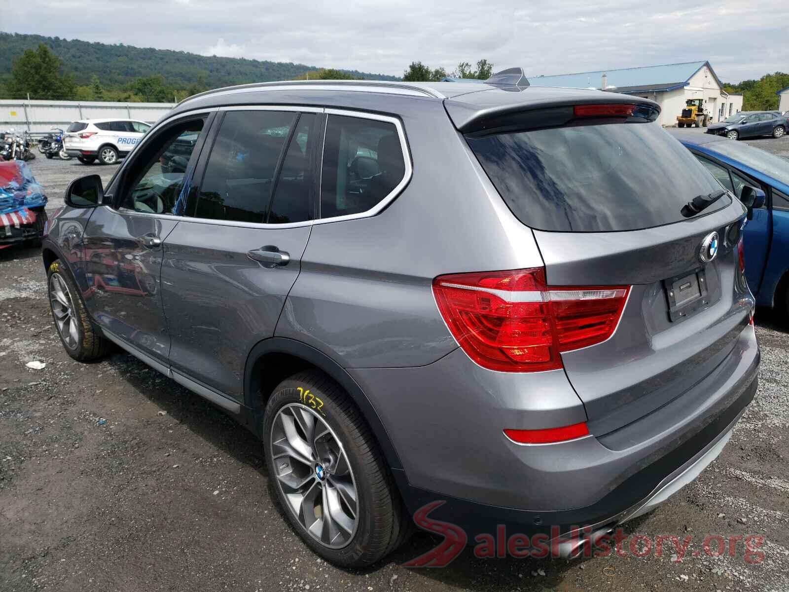 5UXWX7C52H0U39734 2017 BMW X3