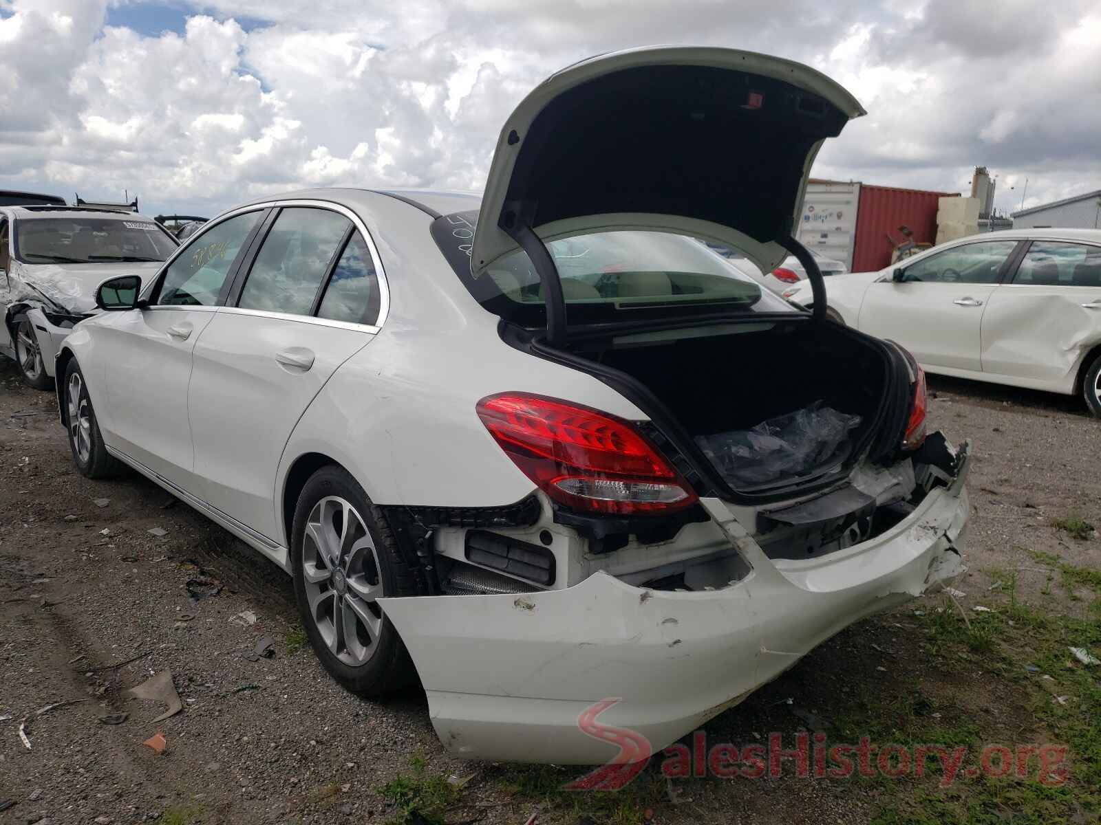 55SWF4JB5GU100850 2016 MERCEDES-BENZ C-CLASS