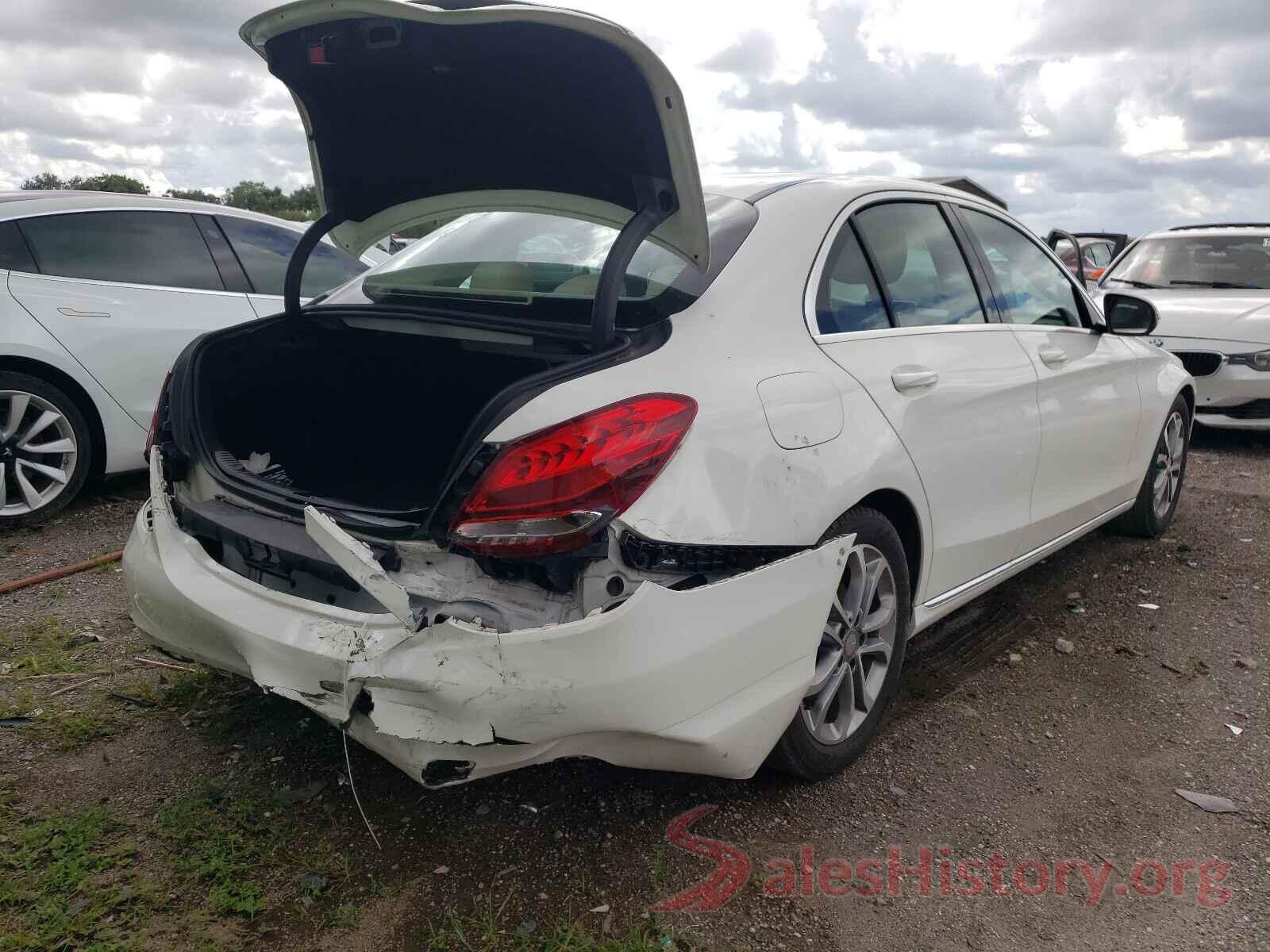 55SWF4JB5GU100850 2016 MERCEDES-BENZ C-CLASS