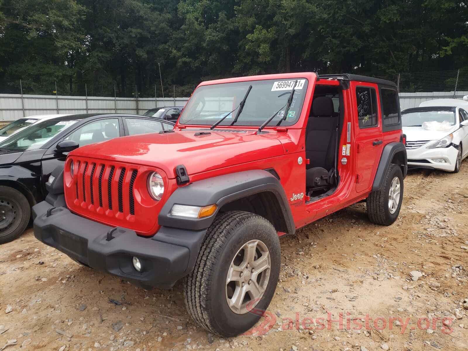 1C4HJXDN8KW595453 2019 JEEP WRANGLER