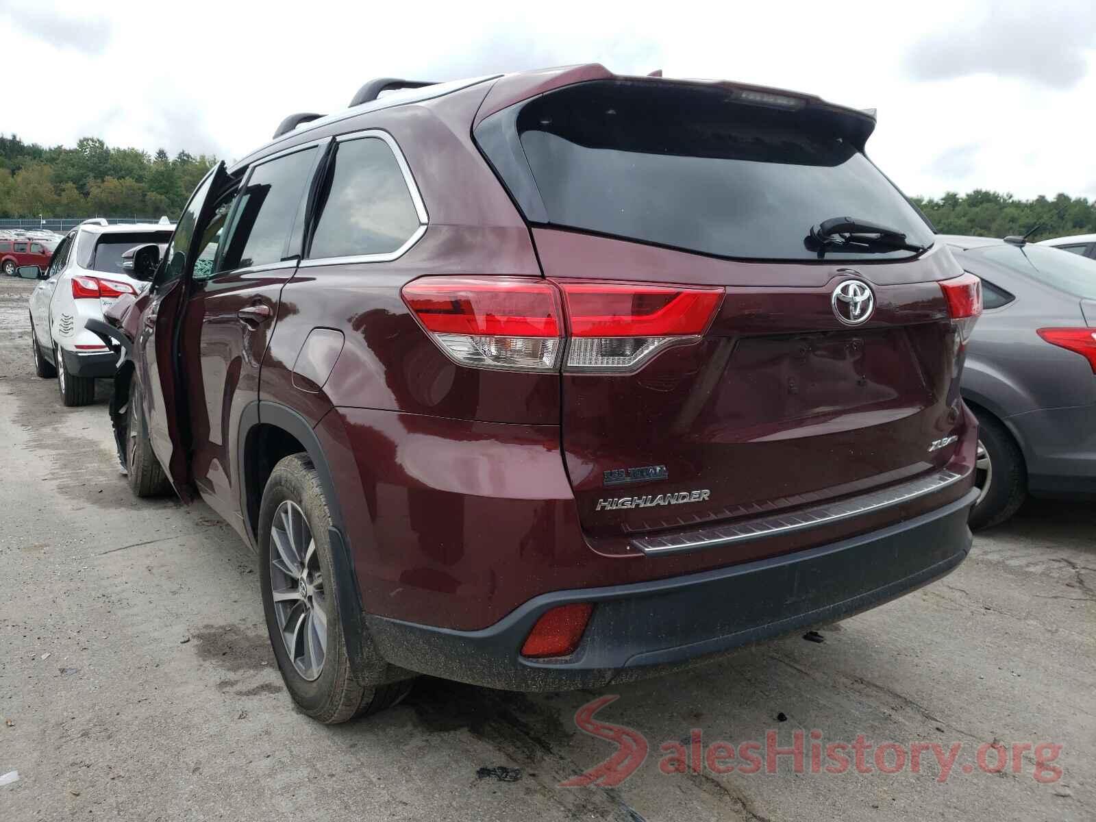 5TDJZRFH1HS464418 2017 TOYOTA HIGHLANDER