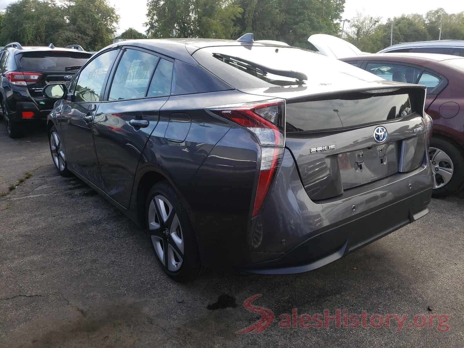 JTDKARFU6J3553448 2018 TOYOTA PRIUS