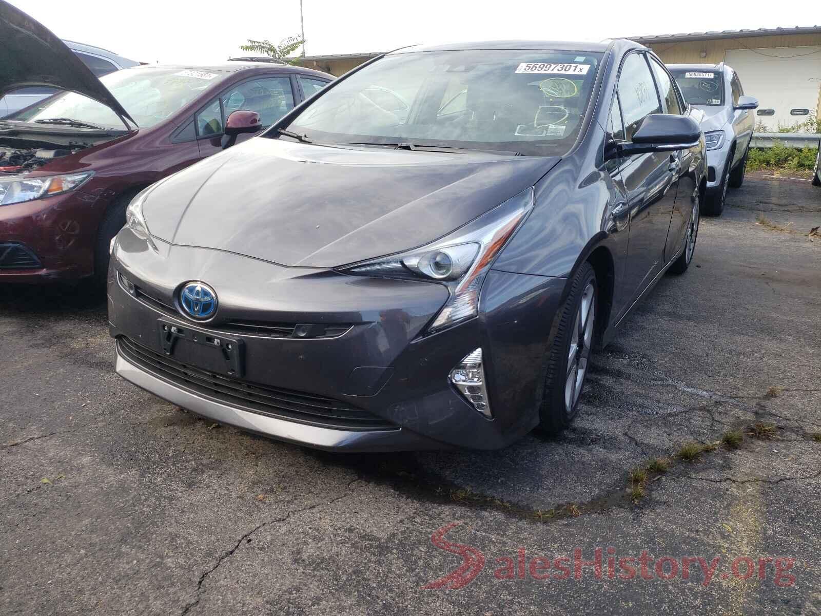 JTDKARFU6J3553448 2018 TOYOTA PRIUS