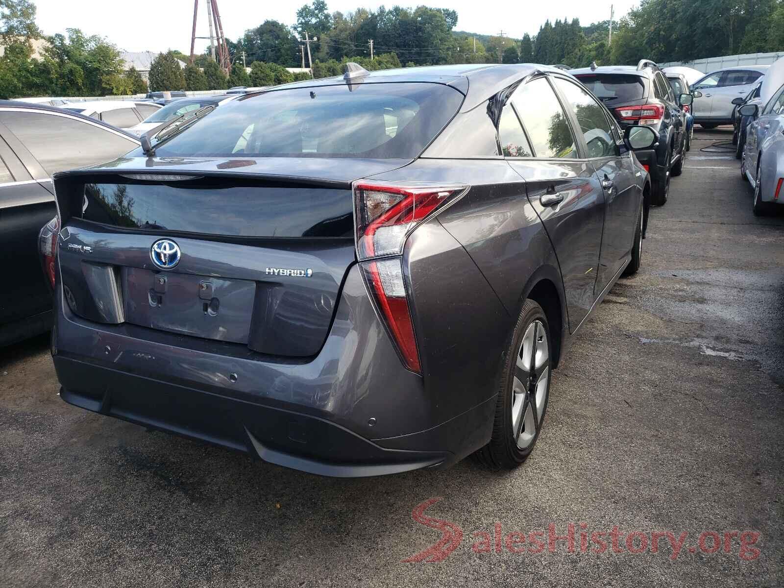 JTDKARFU6J3553448 2018 TOYOTA PRIUS