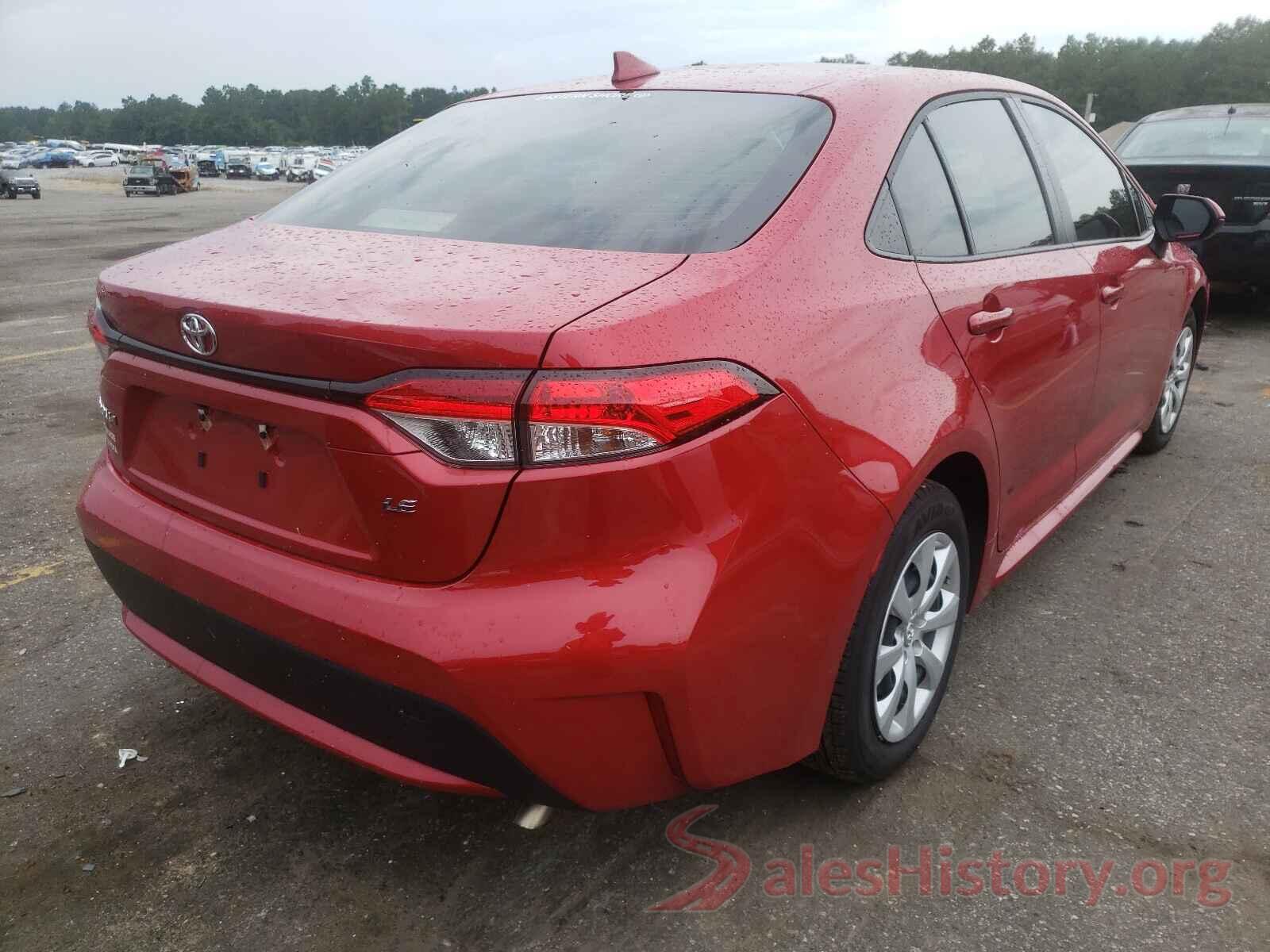 JTDEPMAE6MJ159009 2021 TOYOTA COROLLA