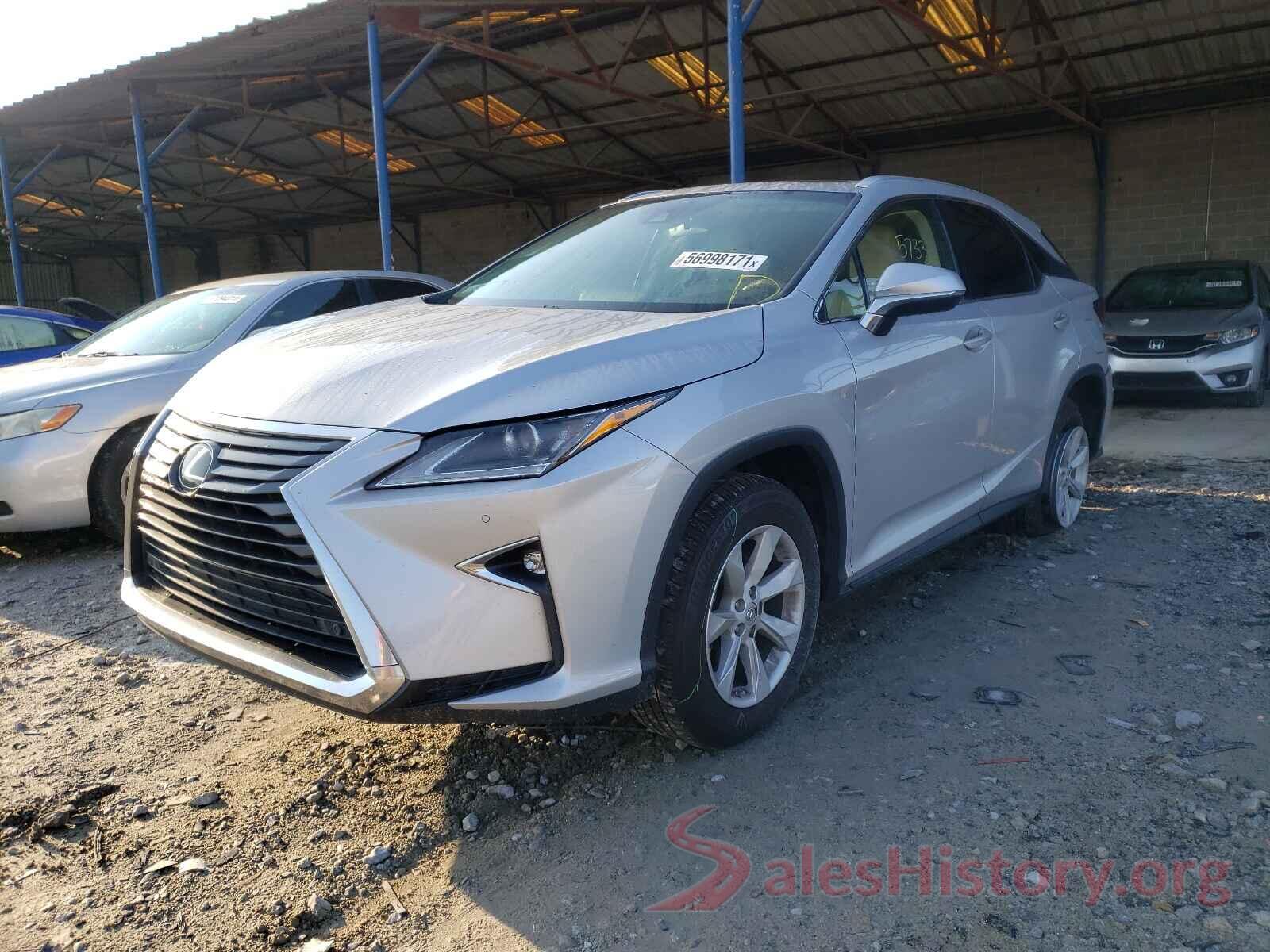 2T2ZZMCA4HC048350 2017 LEXUS RX350