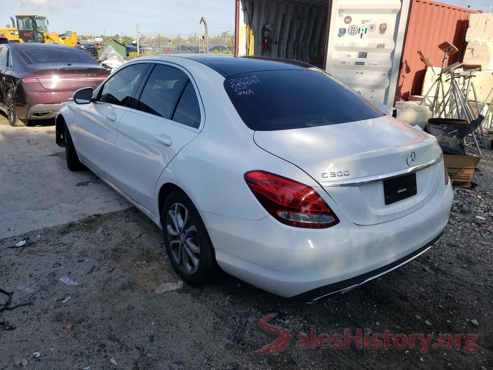 55SWF4JB9GU144401 2016 MERCEDES-BENZ C-CLASS