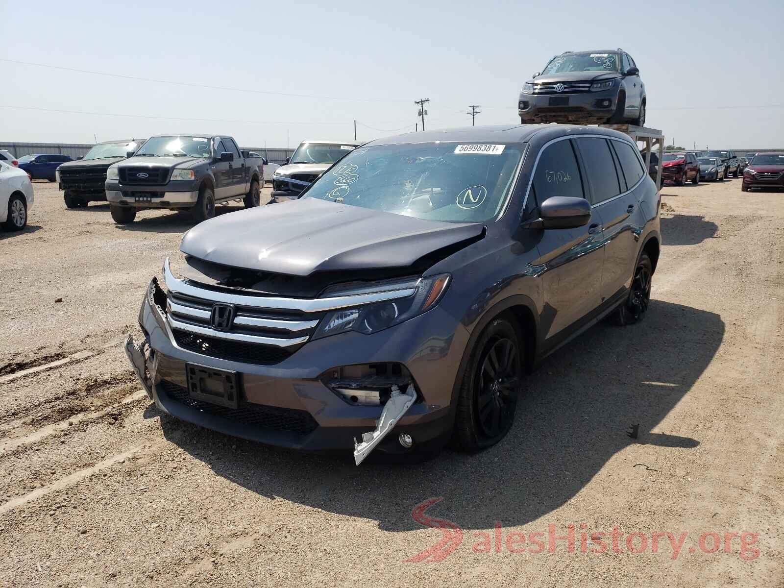 5FNYF5H77HB033106 2017 HONDA PILOT