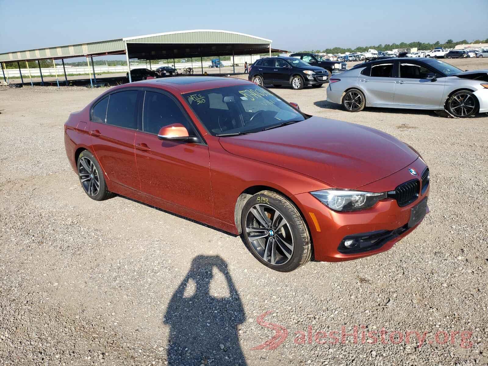 WBA8B9G56JNU96877 2018 BMW 3 SERIES