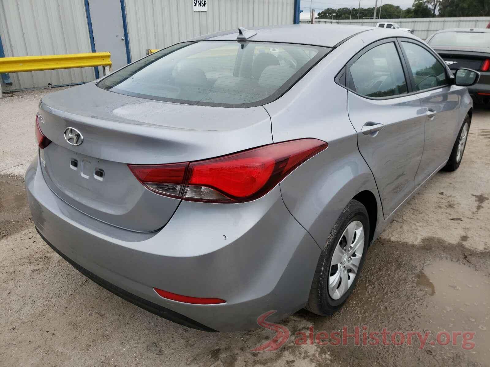 5NPDH4AE1GH778199 2016 HYUNDAI ELANTRA