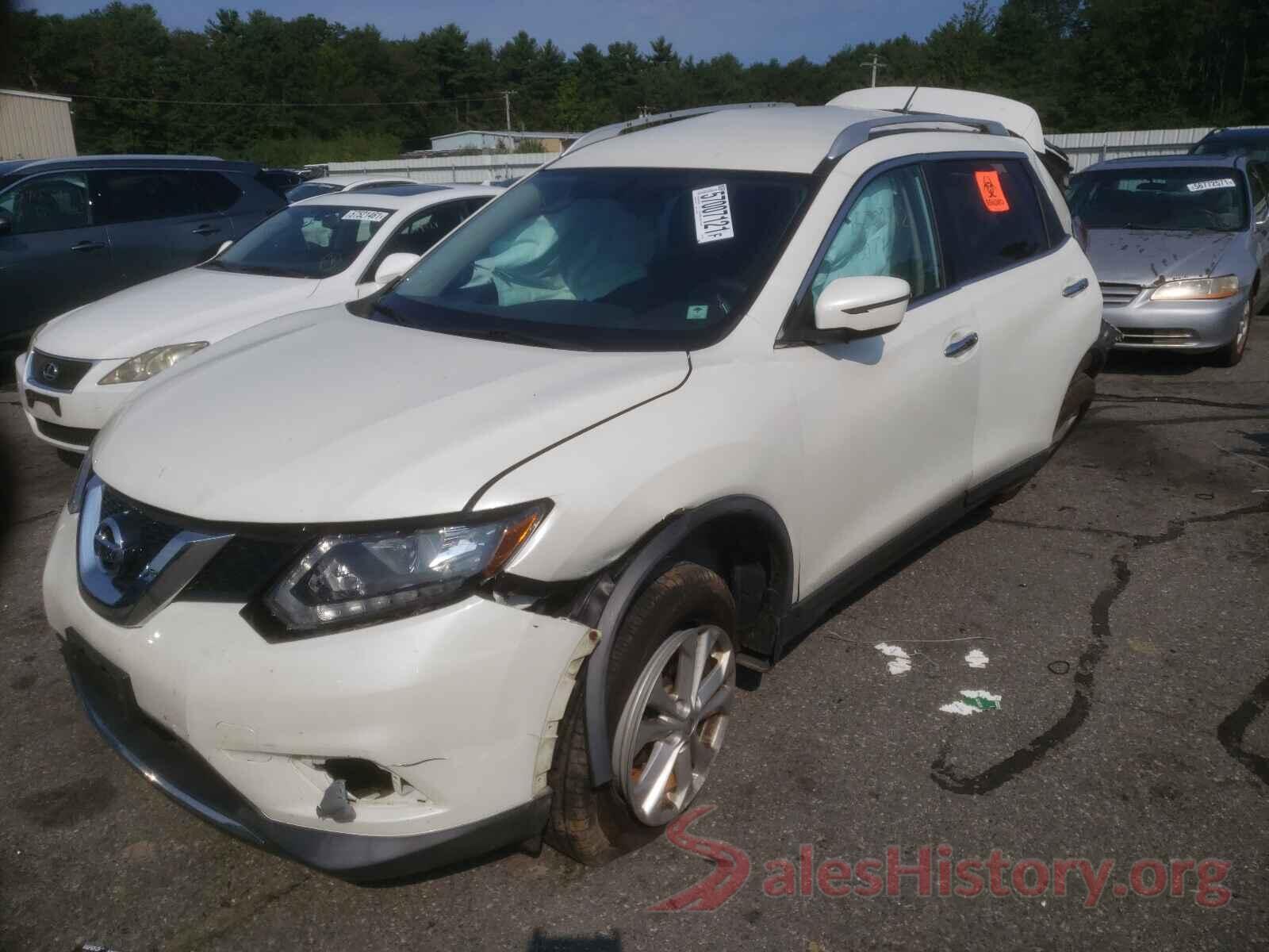 KNMAT2MVXGP701501 2016 NISSAN ROGUE