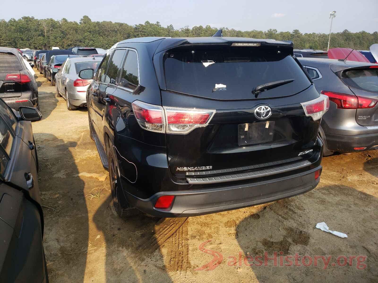 5TDJKRFH6GS310435 2016 TOYOTA HIGHLANDER