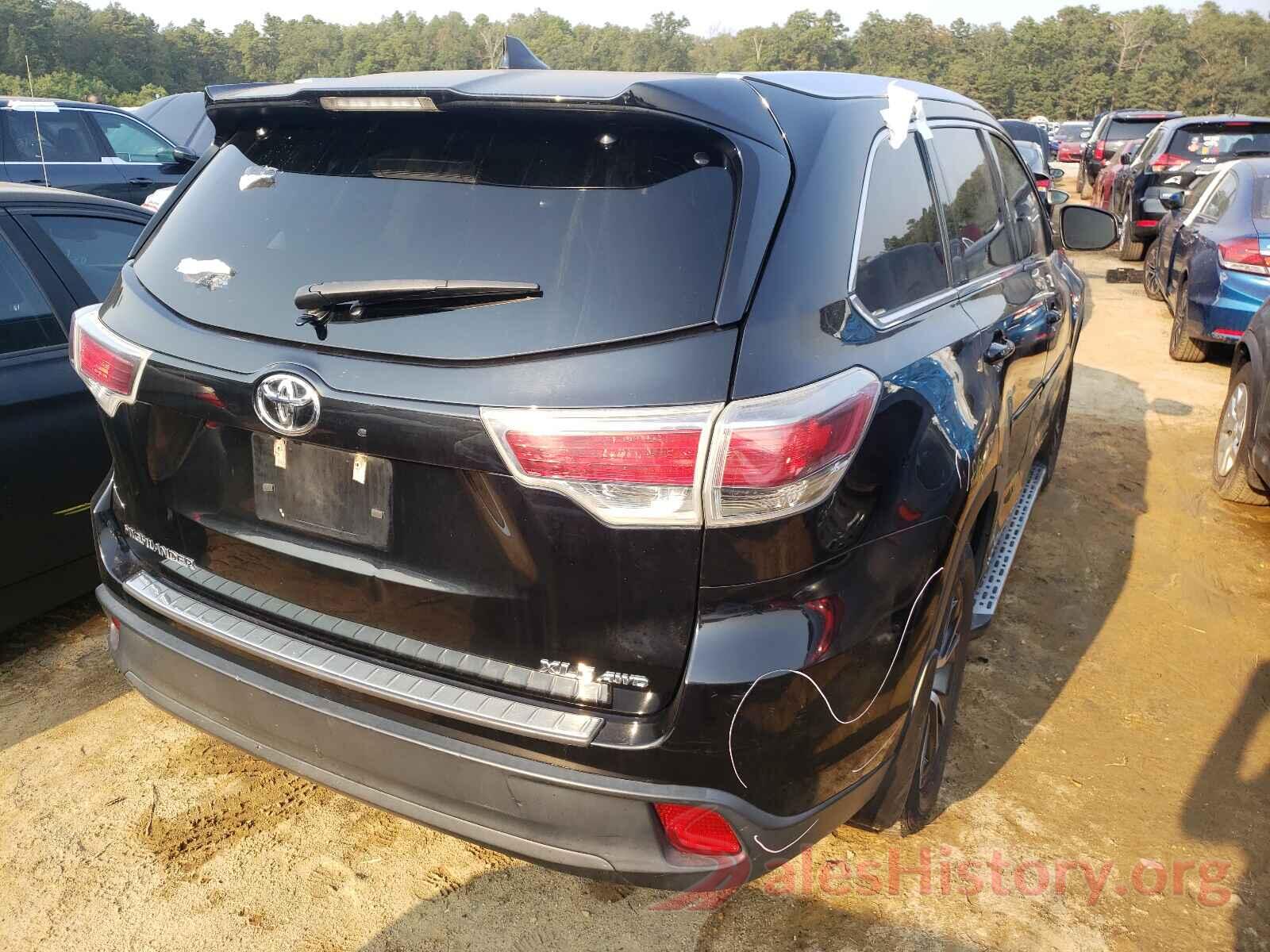 5TDJKRFH6GS310435 2016 TOYOTA HIGHLANDER