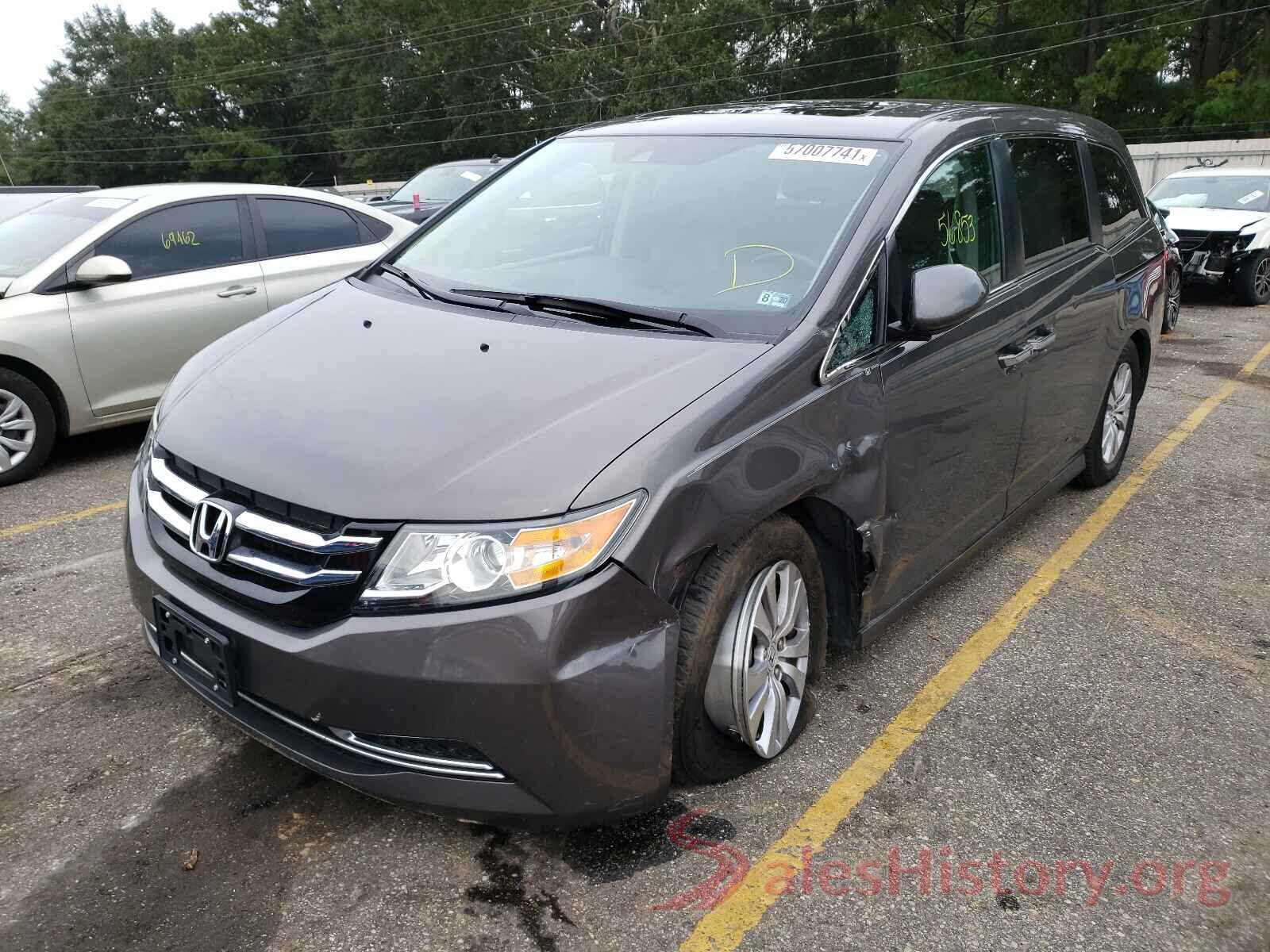 5FNRL5H64HB005168 2017 HONDA ODYSSEY