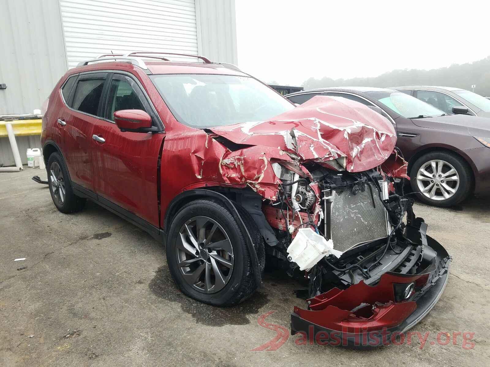 KNMAT2MT2GP727332 2016 NISSAN ROGUE