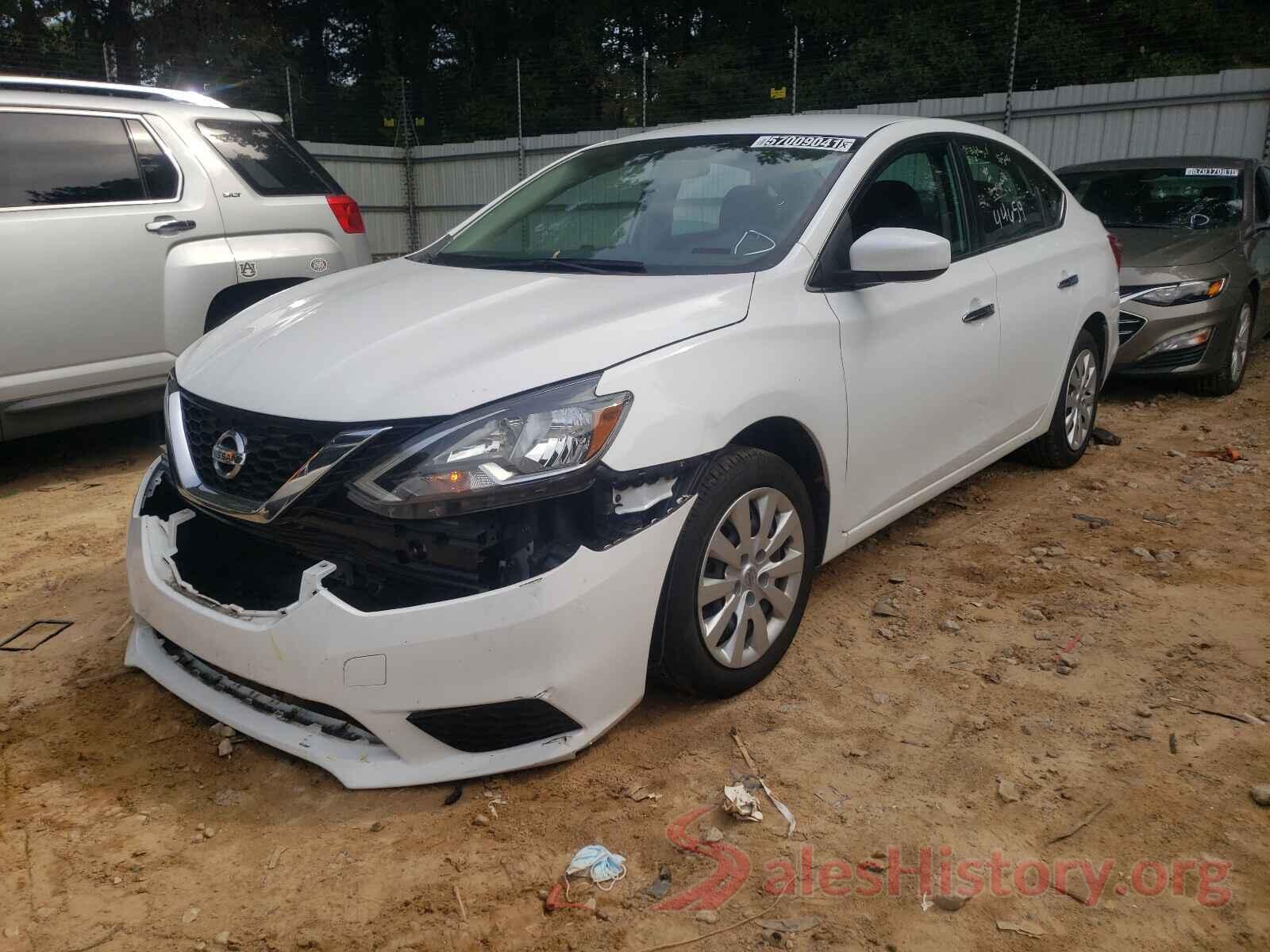 3N1AB7AP7KY364950 2019 NISSAN SENTRA