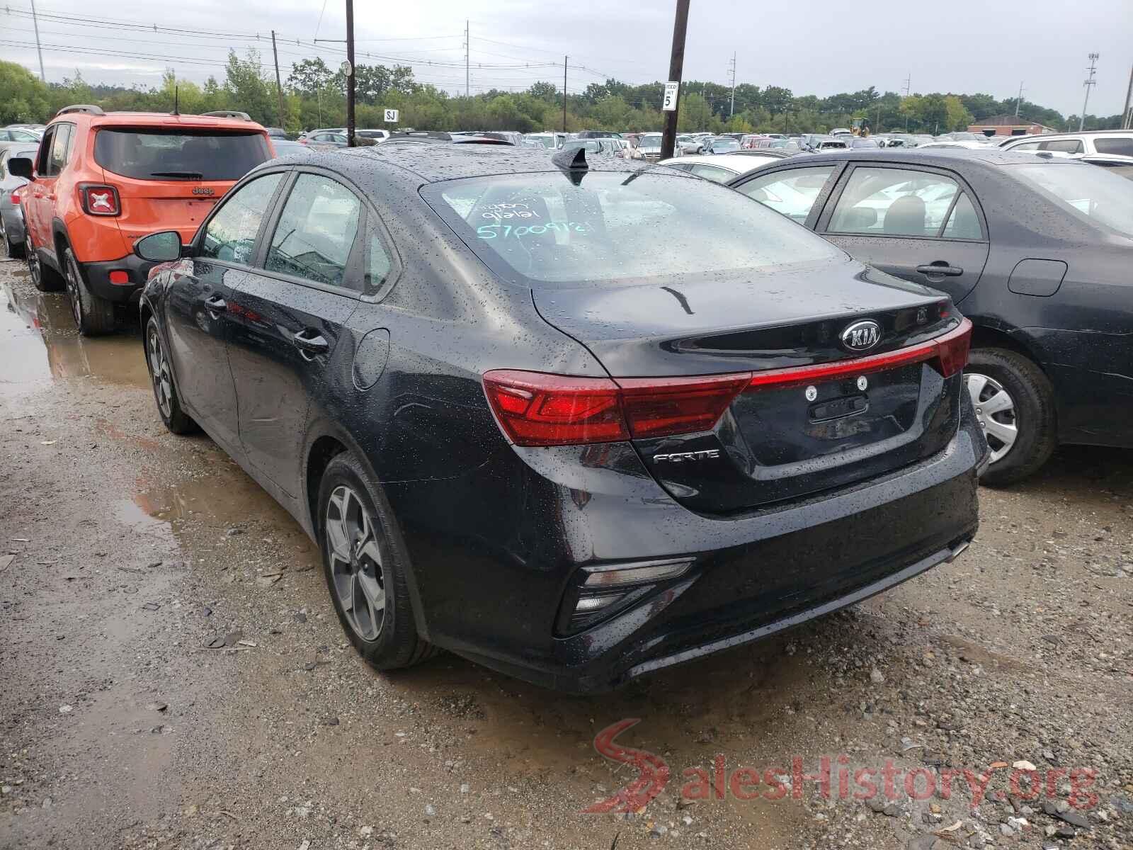 3KPF24AD8KE025591 2019 KIA FORTE