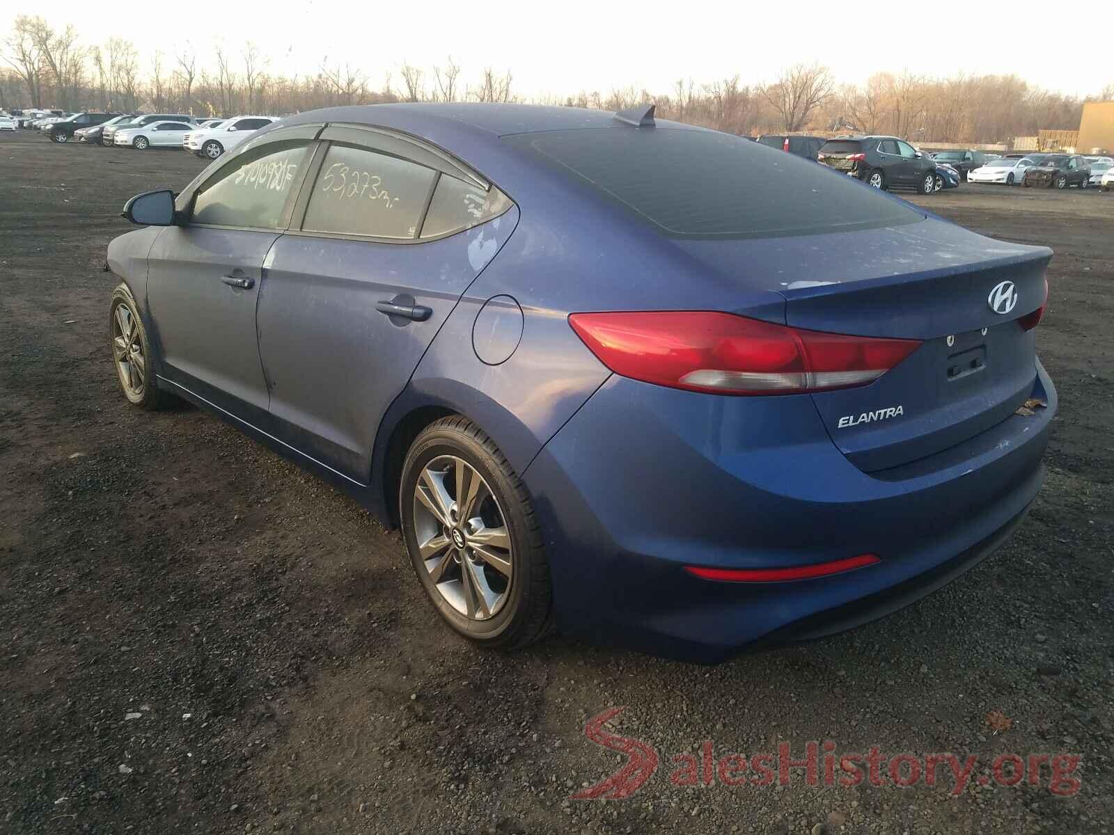 5NPD84LF0HH142736 2017 HYUNDAI ELANTRA