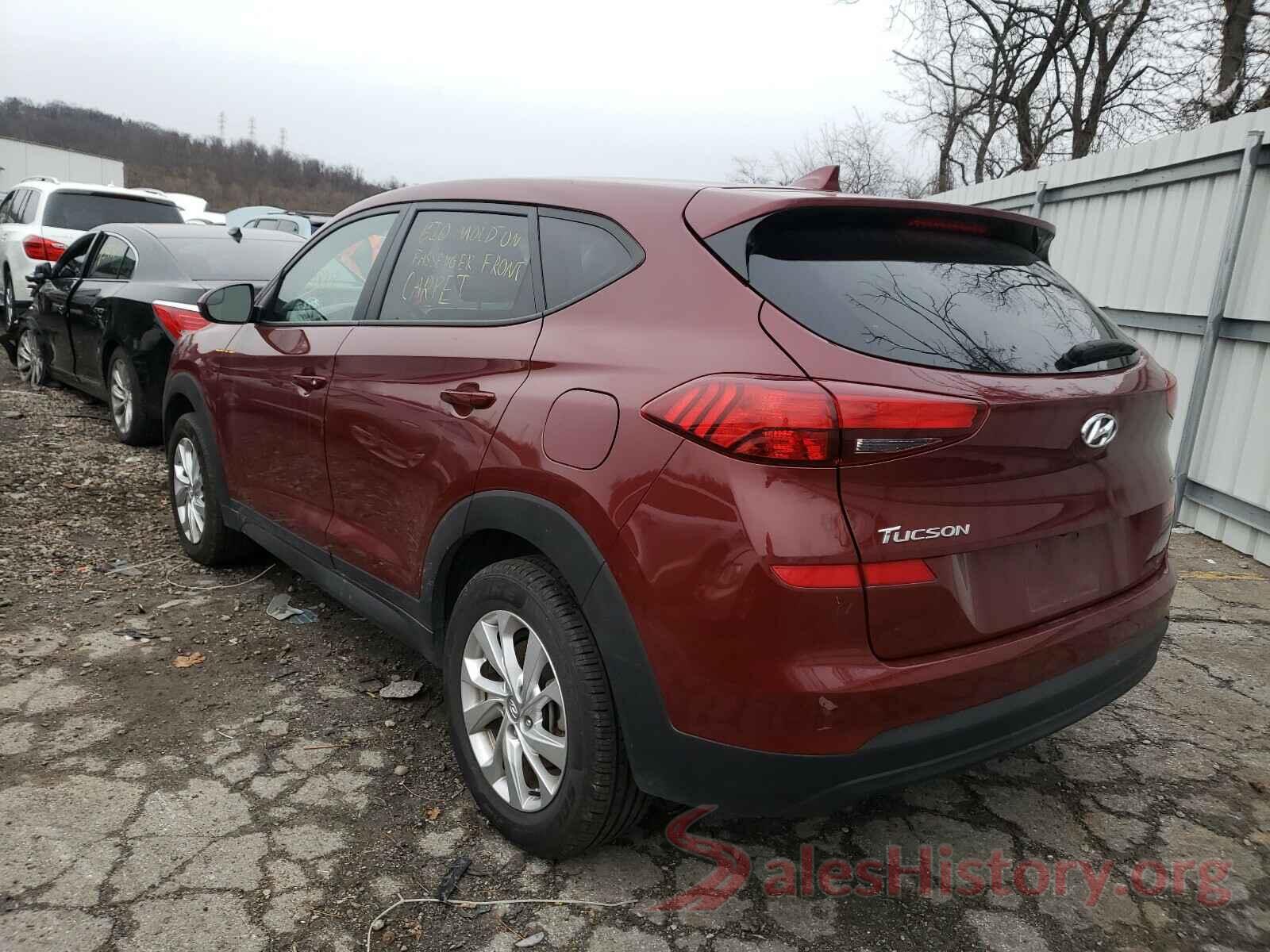 KM8J2CA47KU909801 2019 HYUNDAI TUCSON