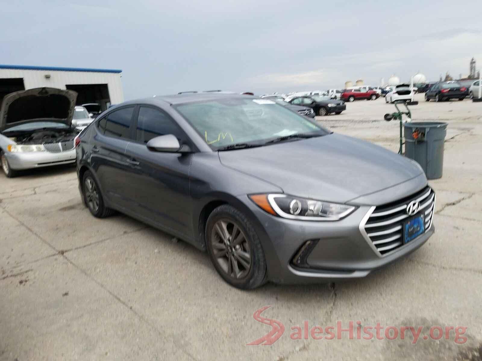 5NPD84LF2JH260017 2018 HYUNDAI ELANTRA