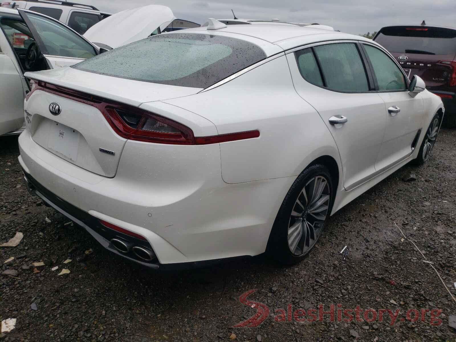 KNAE15LA2K6057723 2019 KIA STINGER