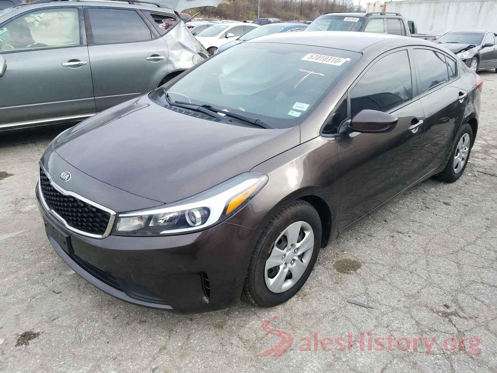 3KPFL4A7XJE192007 2018 KIA FORTE