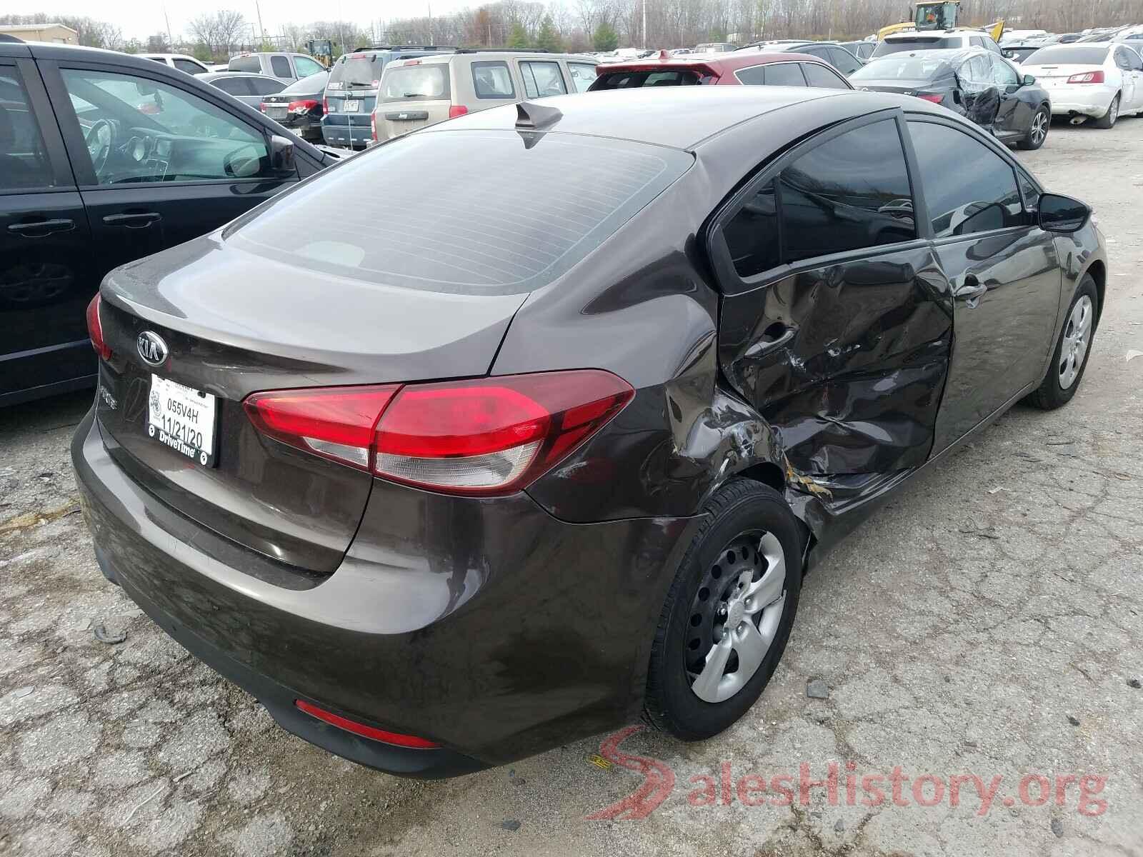 3KPFL4A7XJE192007 2018 KIA FORTE