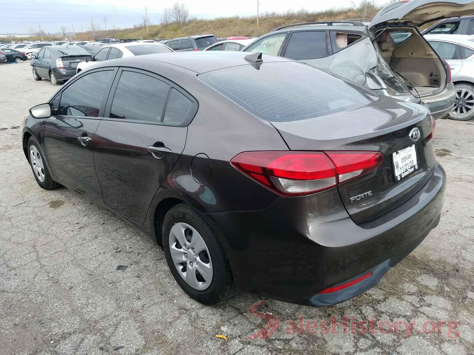 3KPFL4A7XJE192007 2018 KIA FORTE