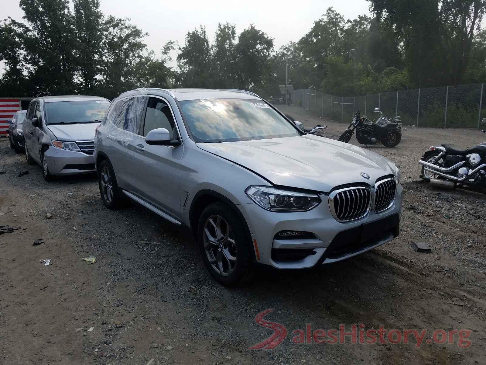 5UXTY5C00L9C62455 2020 BMW X3