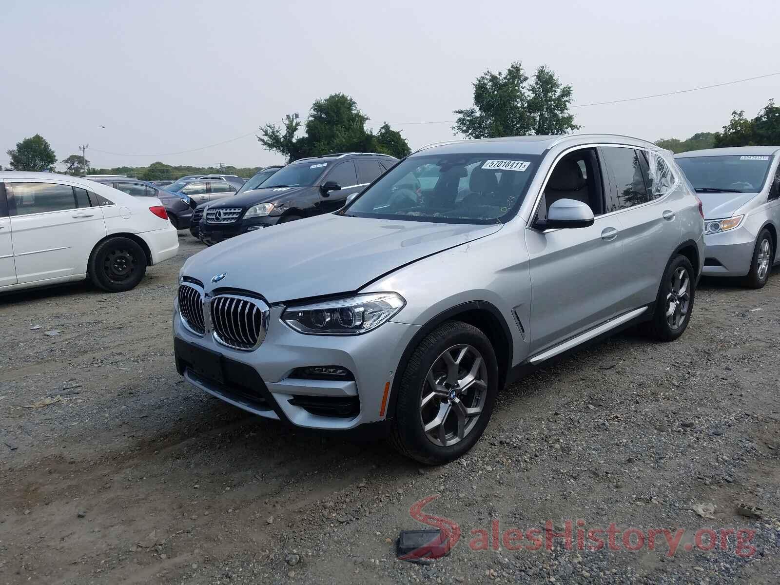 5UXTY5C00L9C62455 2020 BMW X3