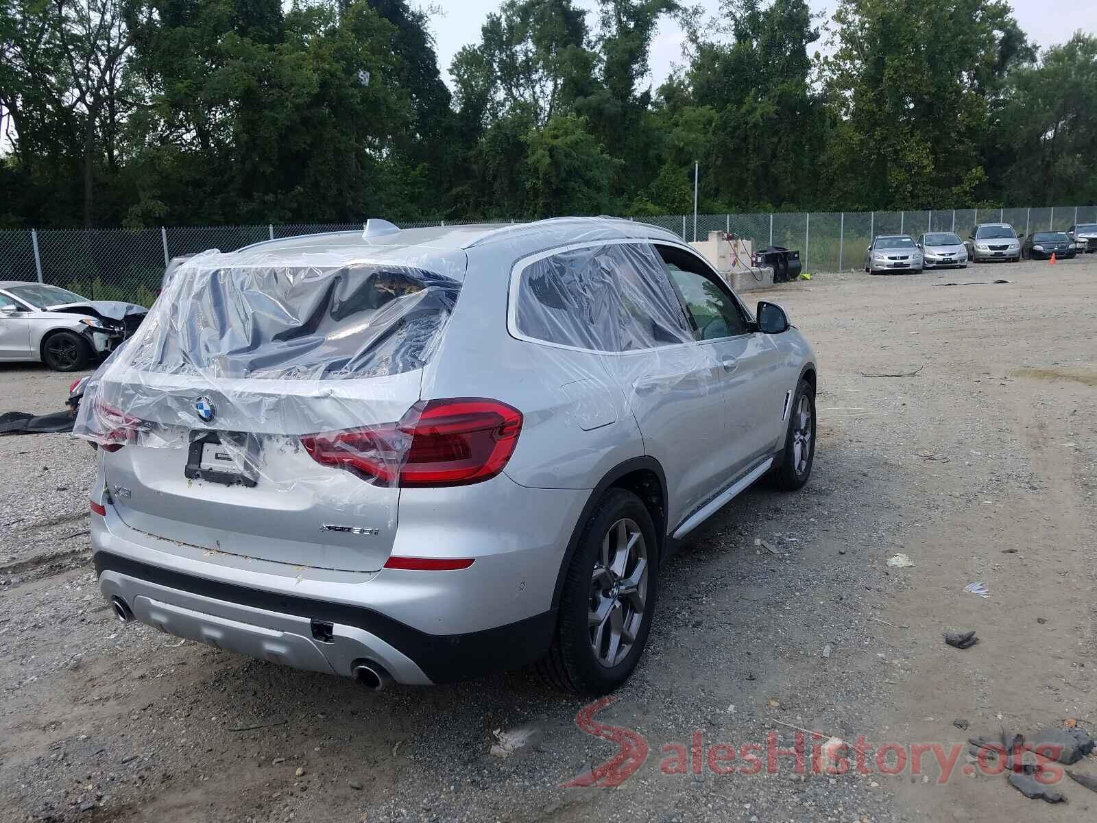 5UXTY5C00L9C62455 2020 BMW X3