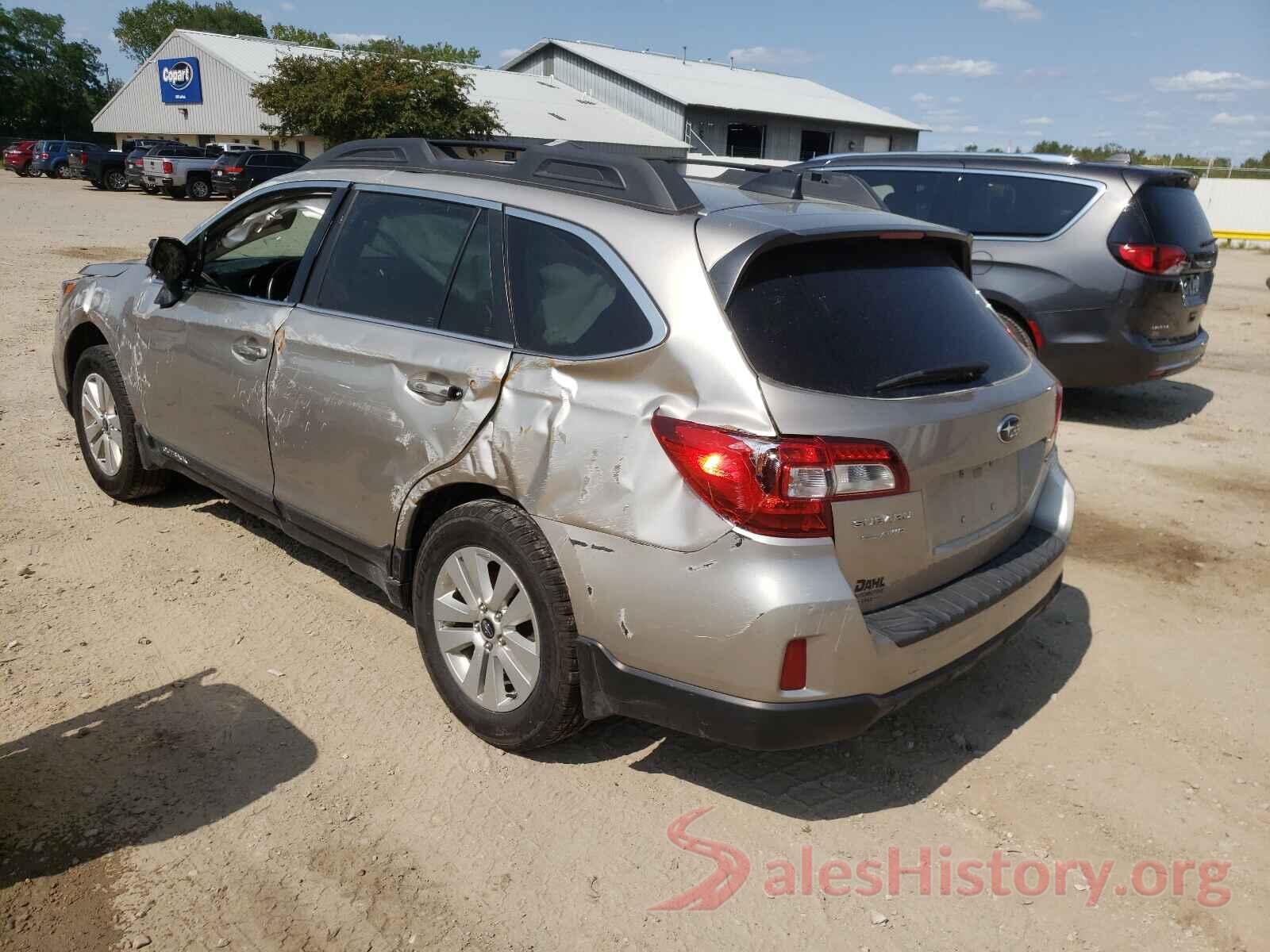 4S4BSACCXH3300195 2017 SUBARU OUTBACK