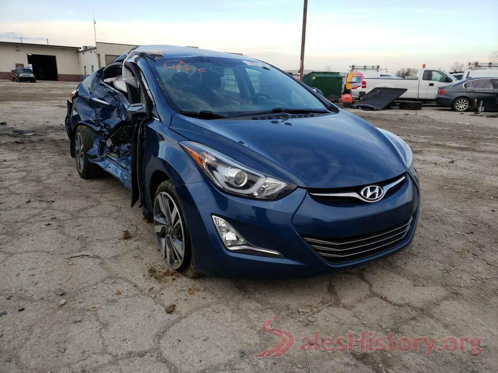 KMHDH4AE4GU523158 2016 HYUNDAI ELANTRA