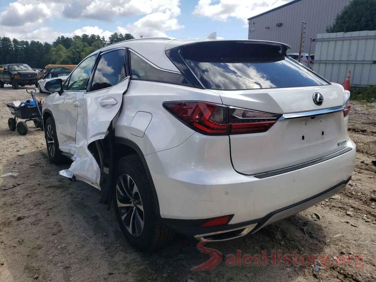 2T2HZMDA9LC237210 2020 LEXUS RX350